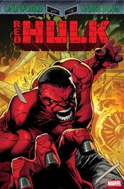 RED HULK RAGES INTO ONE WORLD UNDER DOOM in RED HULK #1! Available February 26 at COMIC FEVER!
