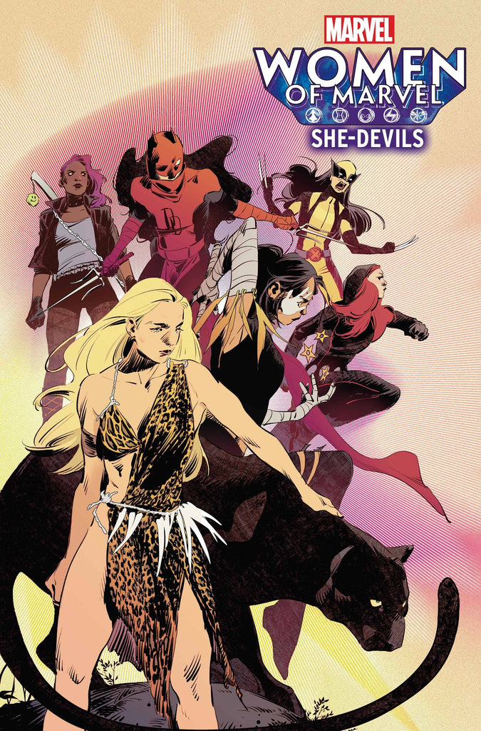 Marvel's street-level heroines break out of the shadows in WOMEN OF MARVEL SHE-DEVILS #1! Available February 26 at COMIC FEVER!