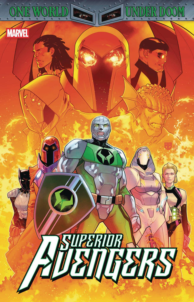 When Doctor Doom ruled the world...and he needed an AVENGERS team all of his own, meet SUPERIOR AVENGERS #1 . Available April 16 at COMIC FEVER!