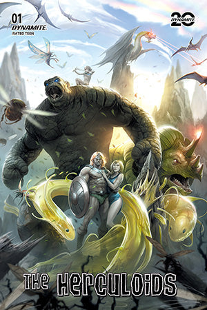 The Herculoid are Amzots last defense in Herculoids #1! Available March 12 at COMIC FEVER!