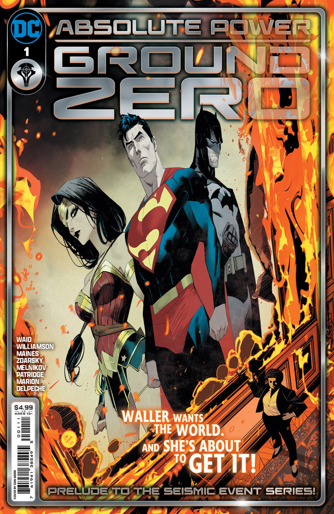 The key to capturing metahuman powers on planet Earth will at last be unlocked in ABSOLUTE POWER: GROUND ZERO #1