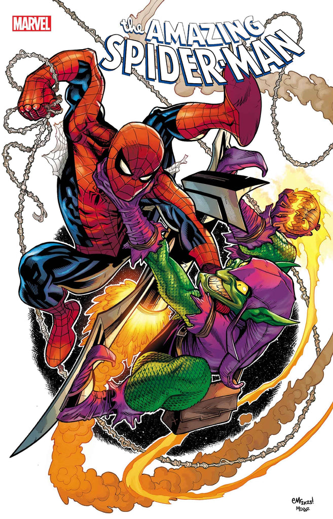 THE GREEN GOBLIN RETURNS in the double-sized AMAZING SPIDER-MAN #50,  May 22 at COMIC FEVER!