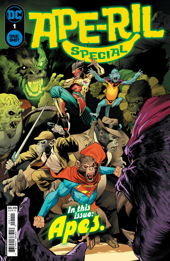 GET READY TO GO BANANAS on March 20 with APE-RIL SPECIAL #1 (ONE SHOT)