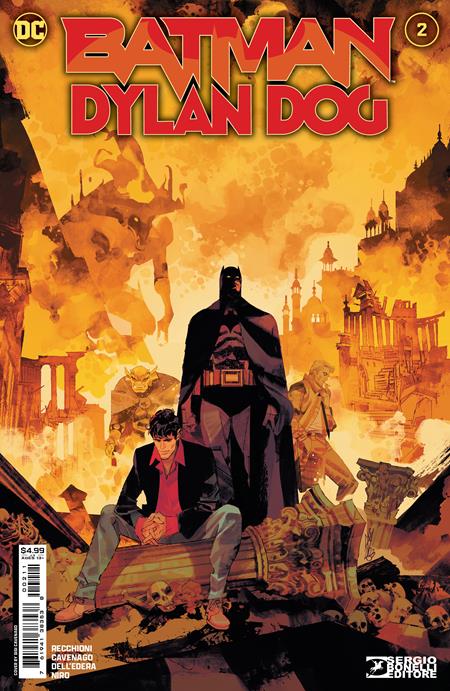 A gargantuan issue of the bombastic team-up is back in BATMAN/DYLAN DOG #2 at COMIC FEVER April 17