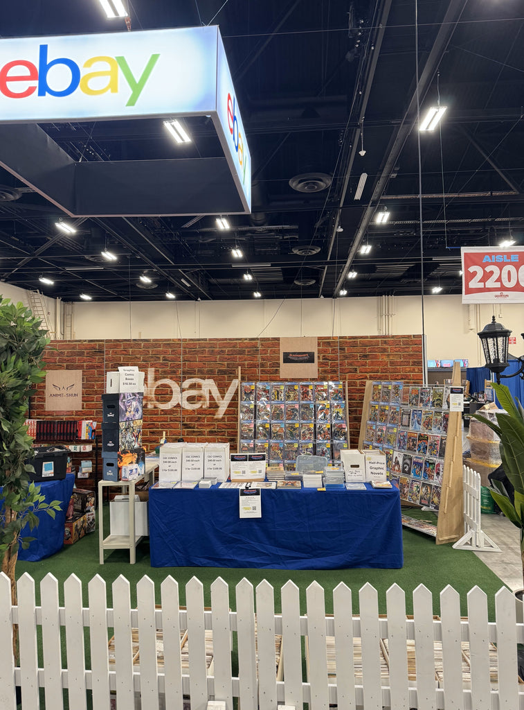 Calgary Expo Vendor booth for Comic Store