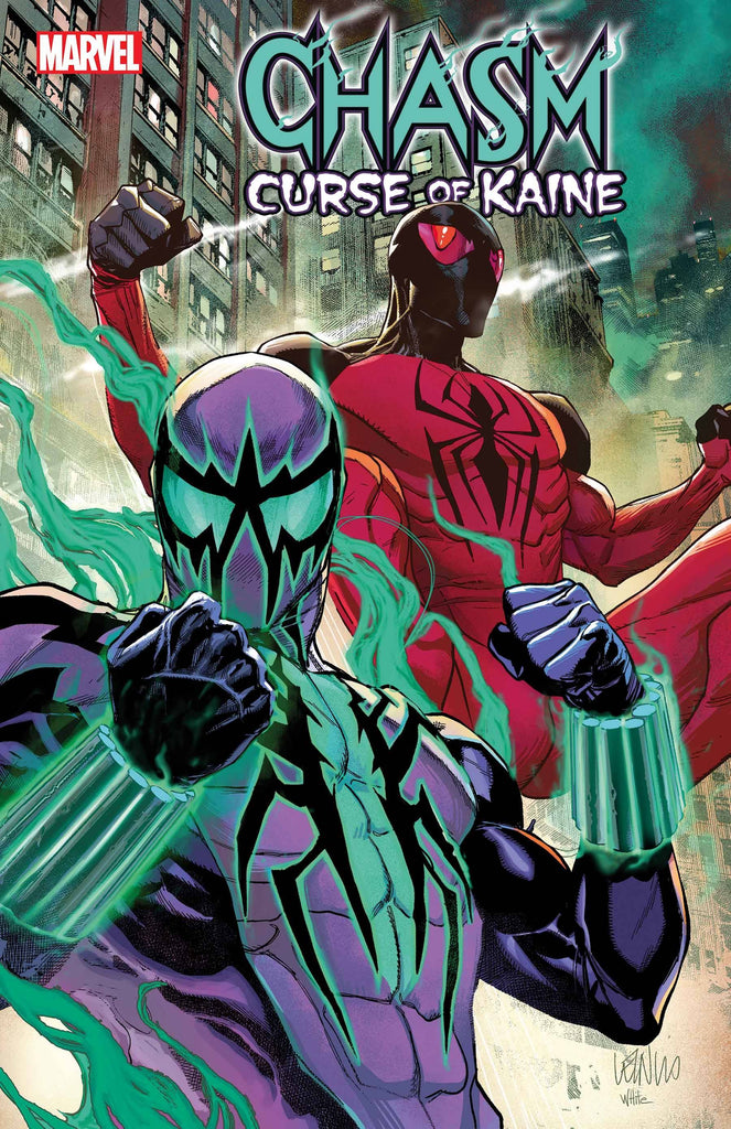 Kaine Parker is on a mission to track down his fellow clone in  CHASM CURSE OF KAINE #1, Available August 28 at COMIC FEVER