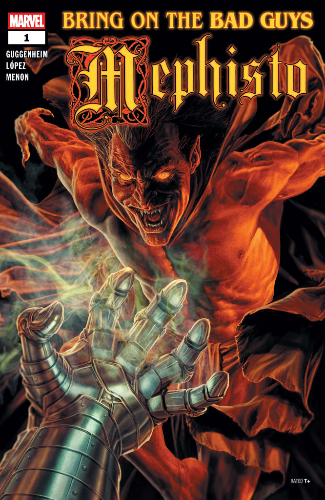 MEPHISTO'S EPIC SCHEMES COME TO A FIERY CONCLUSION in BRING ON THE BAD GUYS: MEPHISTO #1! Available August 27 at COMIC FEVER!
