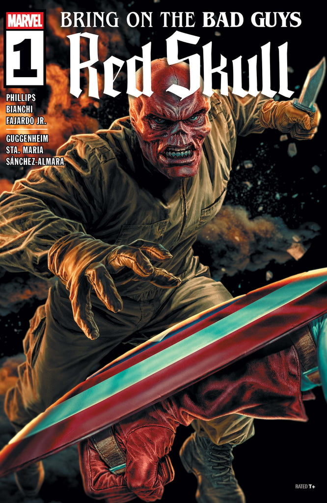 BRING ON THE BAD GUYS: RED SKULL #1 brings us a story of Red Skull's ruthless past from the dark days of World War II! Available August 13 at COMIC FEVER!