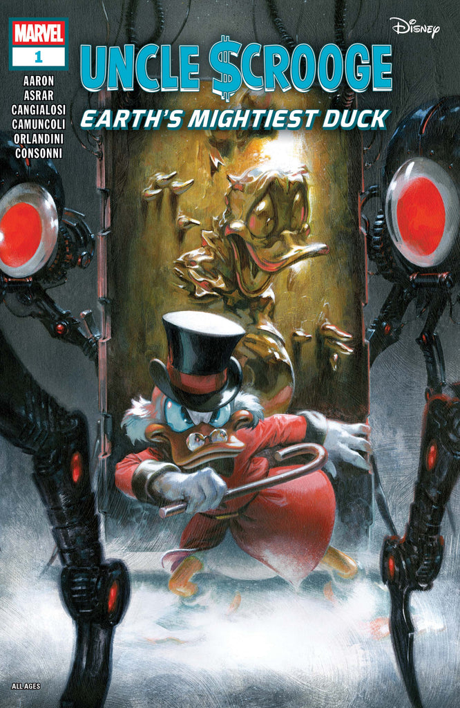 SCROOGE McDUCK is facing a battle unlike any he's ever fought in Uncle Scrooge: Earth's Mightiest Duck #1! Available August 13 at COMIC FEVER!