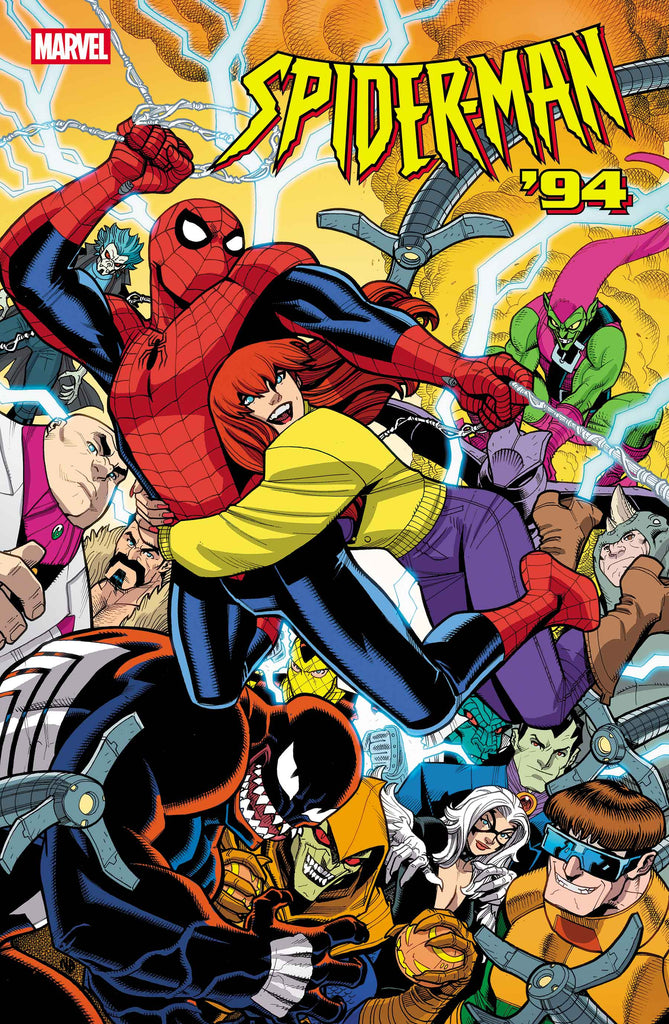 Bringing you back to the greatest era of animated super-hero television in history in Spider-Man '94 #1! Available September 3 at COMIC FEVER!