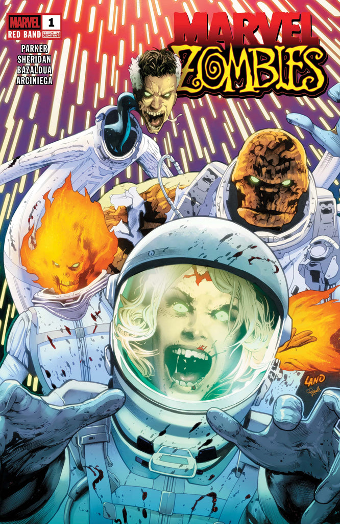 THE DEAD RISE AGAIN FOR THE FIRST TIME in Marvel Zombies: Red Band #1! Available September 17 at COMIC FEVER!