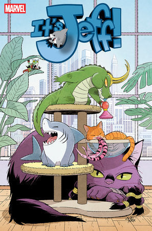 Take a big bite of Marvel reading in IT'S JEFF & OTHER MARVEL TAILS #1. Available September 3 at COMIC FEVER!