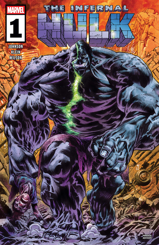 INCREDIBLE...IMMORTAL...It's Infernal Hulk #1! Available November 26 at COMIC FEVER!