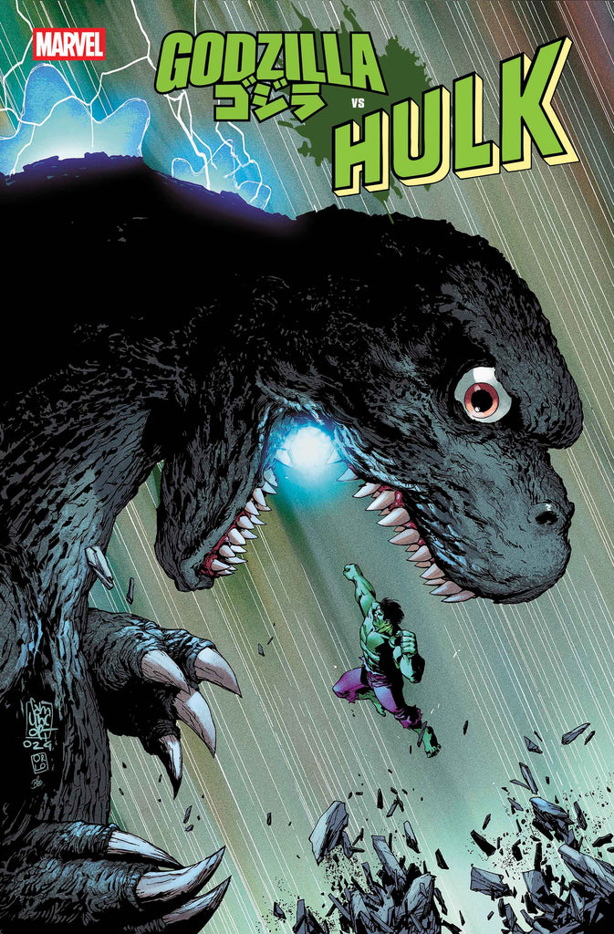 It's time to figure out who's really the strongest there is GODZILLA VS. HULK #1! Available April 16 at COMIC FEVER!