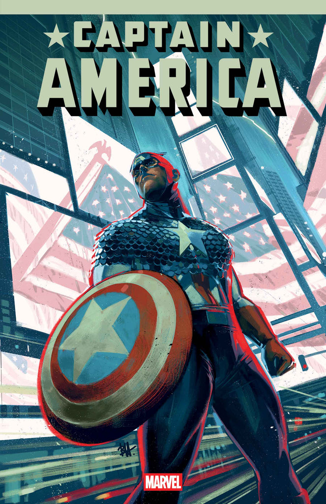 A NEW ERA FOR CAPTAIN AMERICA BEGINS in Captain America #1! Available July 2 at COMIC FEVER!