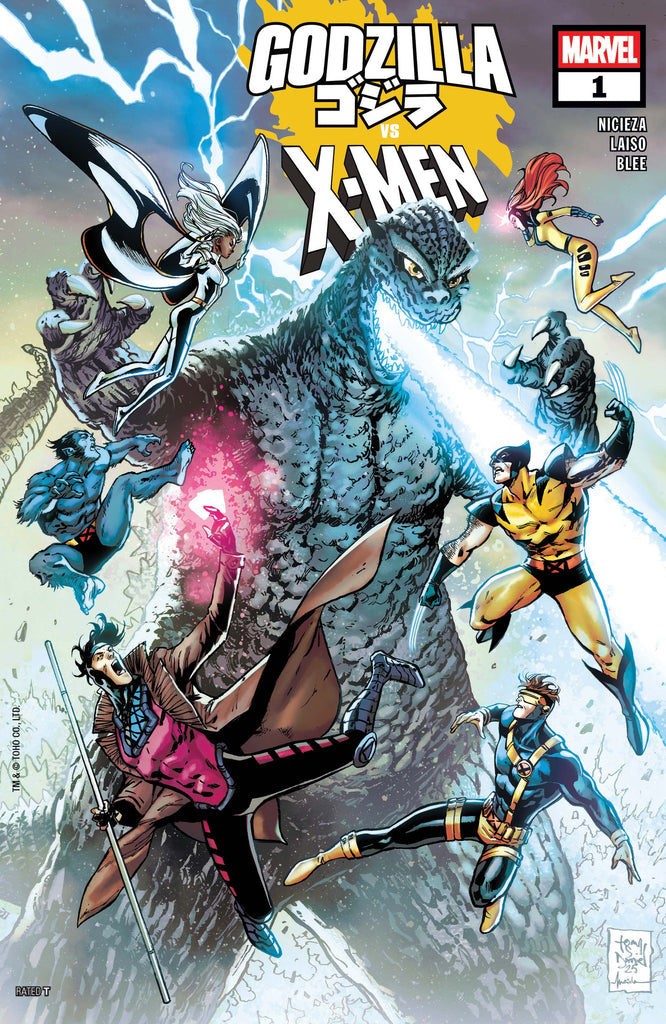 GODZILLA VS. X-MEN (2025) #1! Available May 14 at COMIC FEVER!