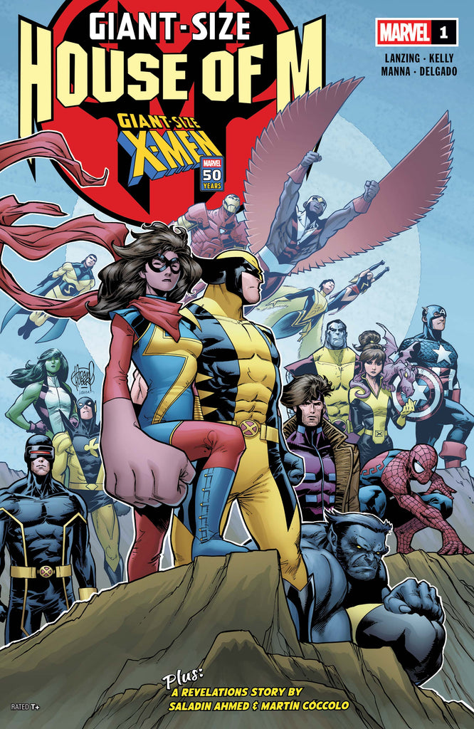 Will all of mutantkind - be newly decimated? Find out in GIANT-SIZE HOUSE OF M #1! Available July 16 at COMIC FEVER!
