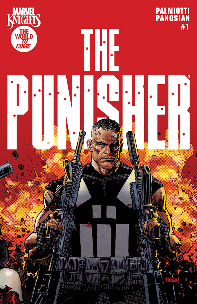 How did Frank get from the killer of killers you know to the man you met in THE WORLD TO COME in Marvel Knights: Punisher  #1! Available October 8 at COMIC FEVER!