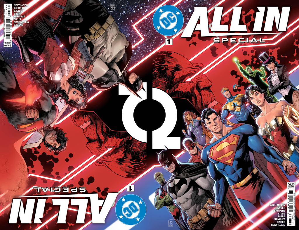 THE NEXT EPIC CHAPTER OF DC HISTORY BEGINS HERE in DC ALL IN SPECIAL #1 (ONE SHOT)Available October 2 at COMIC FEVER!