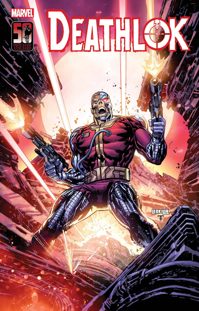 Travel to the world of tomorrow that went horribly wrong in  DEATHLOK 50TH ANN SPECIAL! Available September 18 at COMIC FEVER#1.