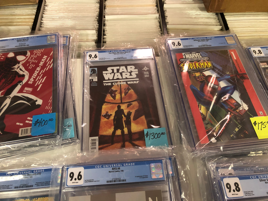 Tons of CGC hitting the Retail store and Online Store