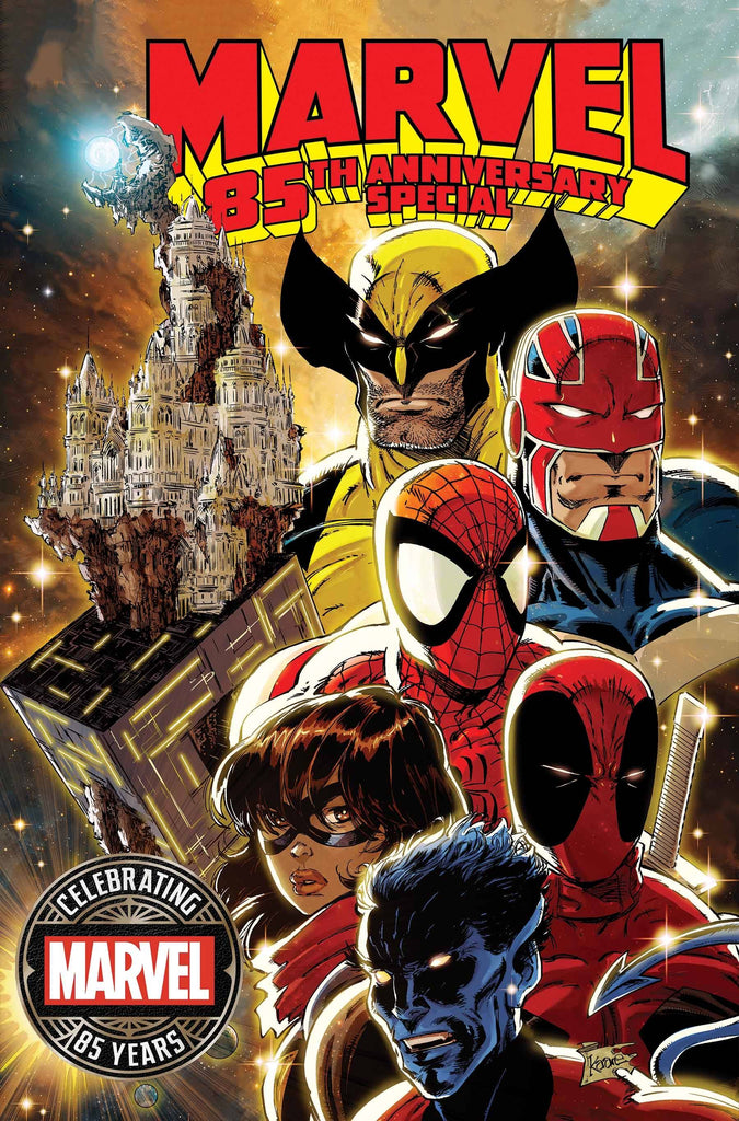 CELEBRATE MARVEL'S 50,000TH COMIC-BOOK RELEASE! in MARVEL 85TH ANN SPECIAL! Available August 28 at COMIC FEVER