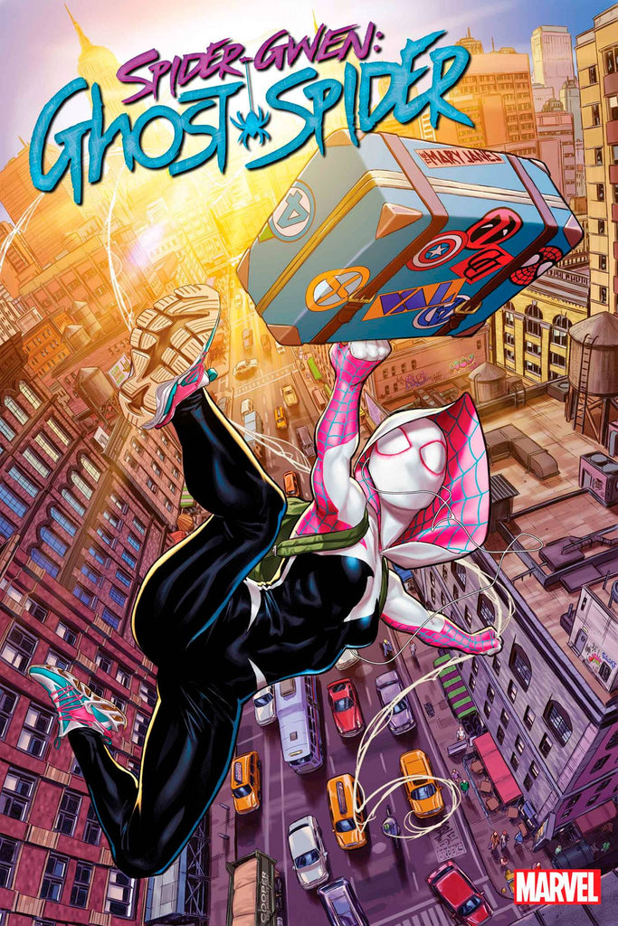 Gwen truly becomes a Ghost-Spider in SPIDER-GWEN THE GHOST-SPIDER #1 on May 22 at COMIC FEVER!