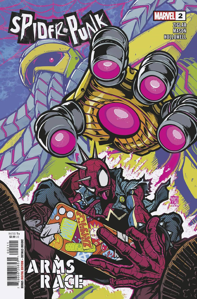 Spider-Punk rocks the community in SPIDER-PUNK ARMS RACE #2!