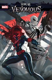 Black Widow and her newly trained symbiote are jumping into the VENOM WAR VENOMOUS #1. Available August 21 at COMIC FEVER