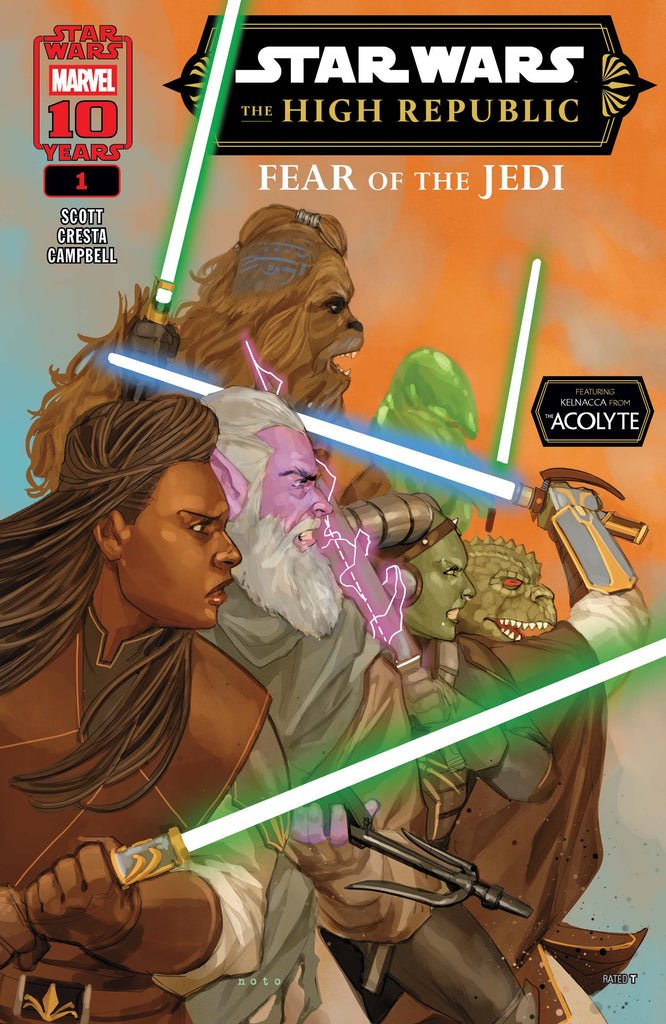 WHAT SCARES THE JEDI? Find out in Star Wars: The High Republic - Fear of the Jedi #1. Available February 19 at COMIC FEVER!