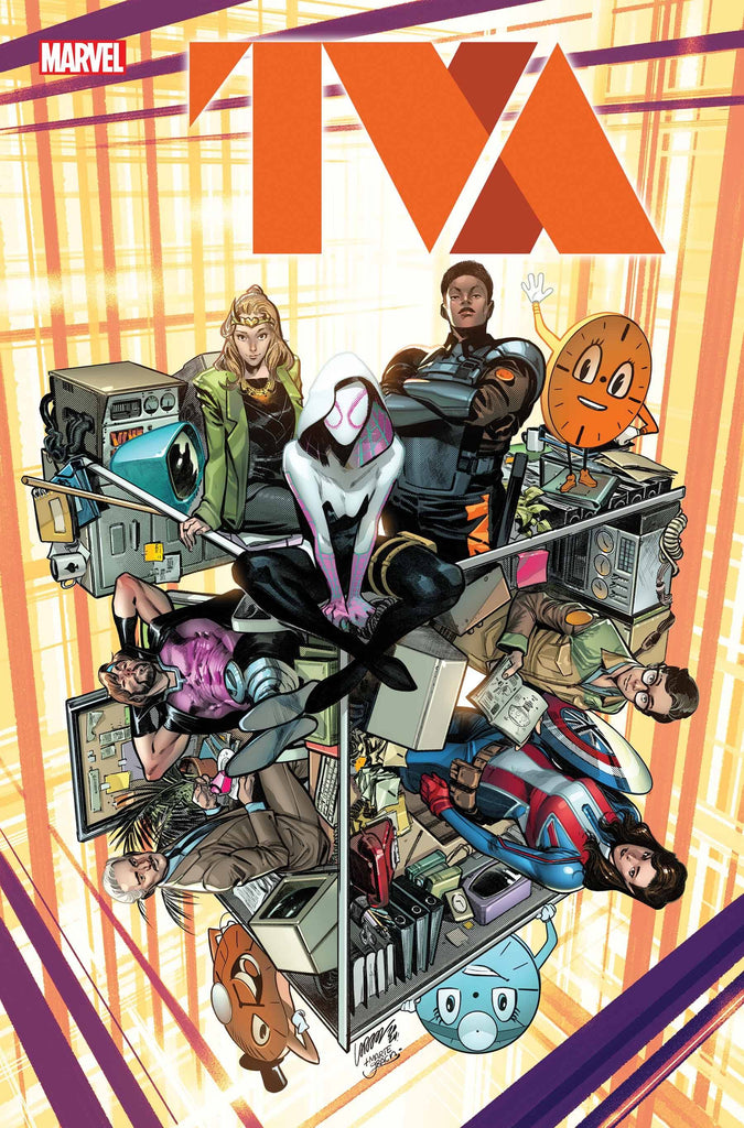 Time to catch up on time? Experience a part of the variants' timeline in TVA #1. Available December 18 at COMIC FEVER!