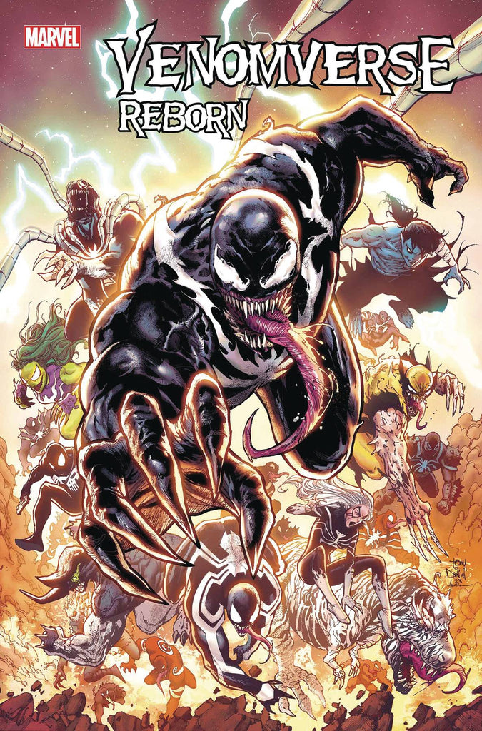 THE DARKEST WEB IS RESPUN in VENOMVERSE REBORN #1!  June 19 at COMIC FEVER!