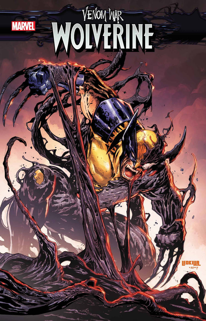 THE WOLVERINE IS...A ZOMBIOTE? Find out in VENOM WAR WOLVERINE #1. Available September 11 at COMIC FEVER!