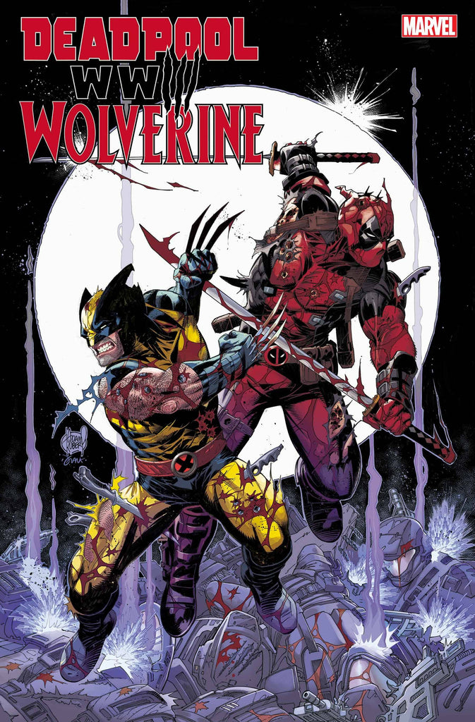 DEADPOOL AND WOLVERINE AT EACH OTHER'S THROATS!? What is going on in DEADPOOL WOLVERINE WWIII #1? on May 1st!