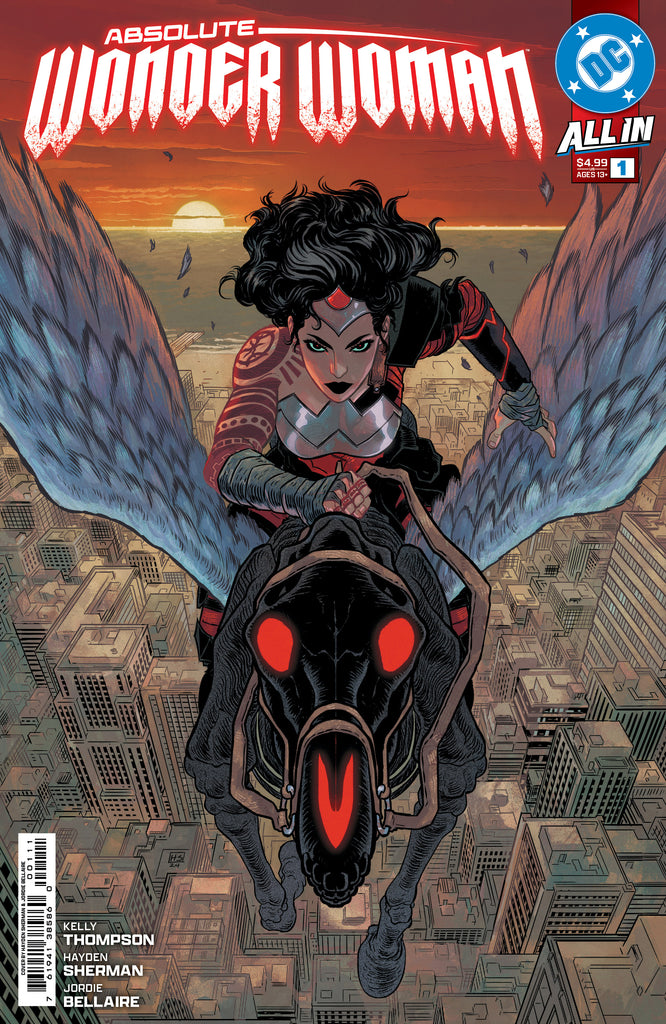 Experience the reinvention of ABSOLUTE WONDER WOMAN #1! Available October 23 at COMIC FEVER!