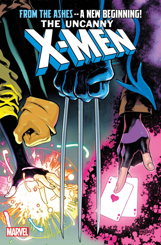 A core group of essential X-Men rise FROM THE ASHES in  UNCANNY X-MEN #1! August 7 at COMIC FEVER!