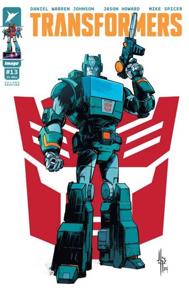 Transformers #13 Second Printing Cover B (Howard Variant Kup) - Comic Book Transformers #13 Second Printing Cover B (Howard Variant Kup) - Comic Book