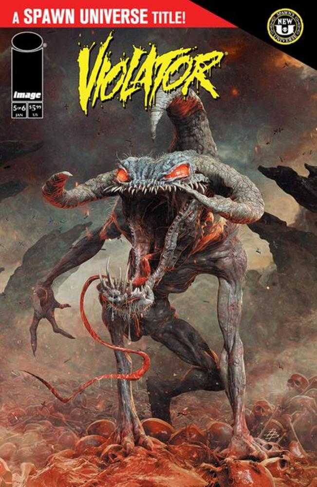 Spawn Violator #5 (Of 6) Cover B Bjorn Barends Variant (2025