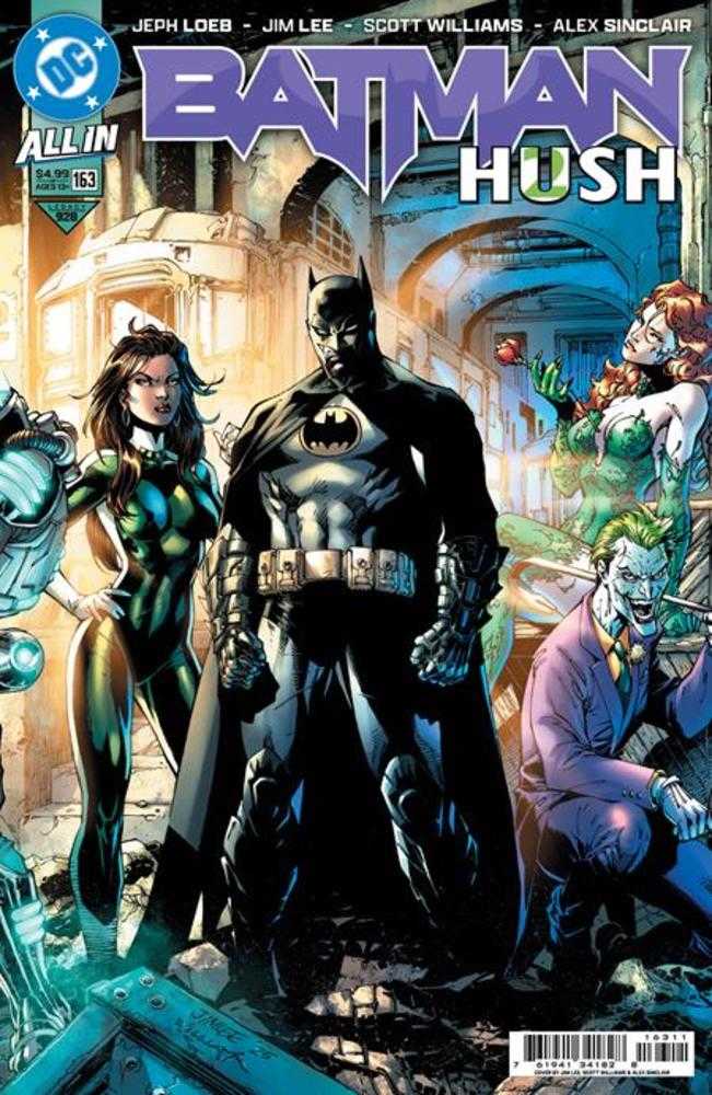 Batman #163 Cover A Jim Lee & Scott Williams Batman Connecting