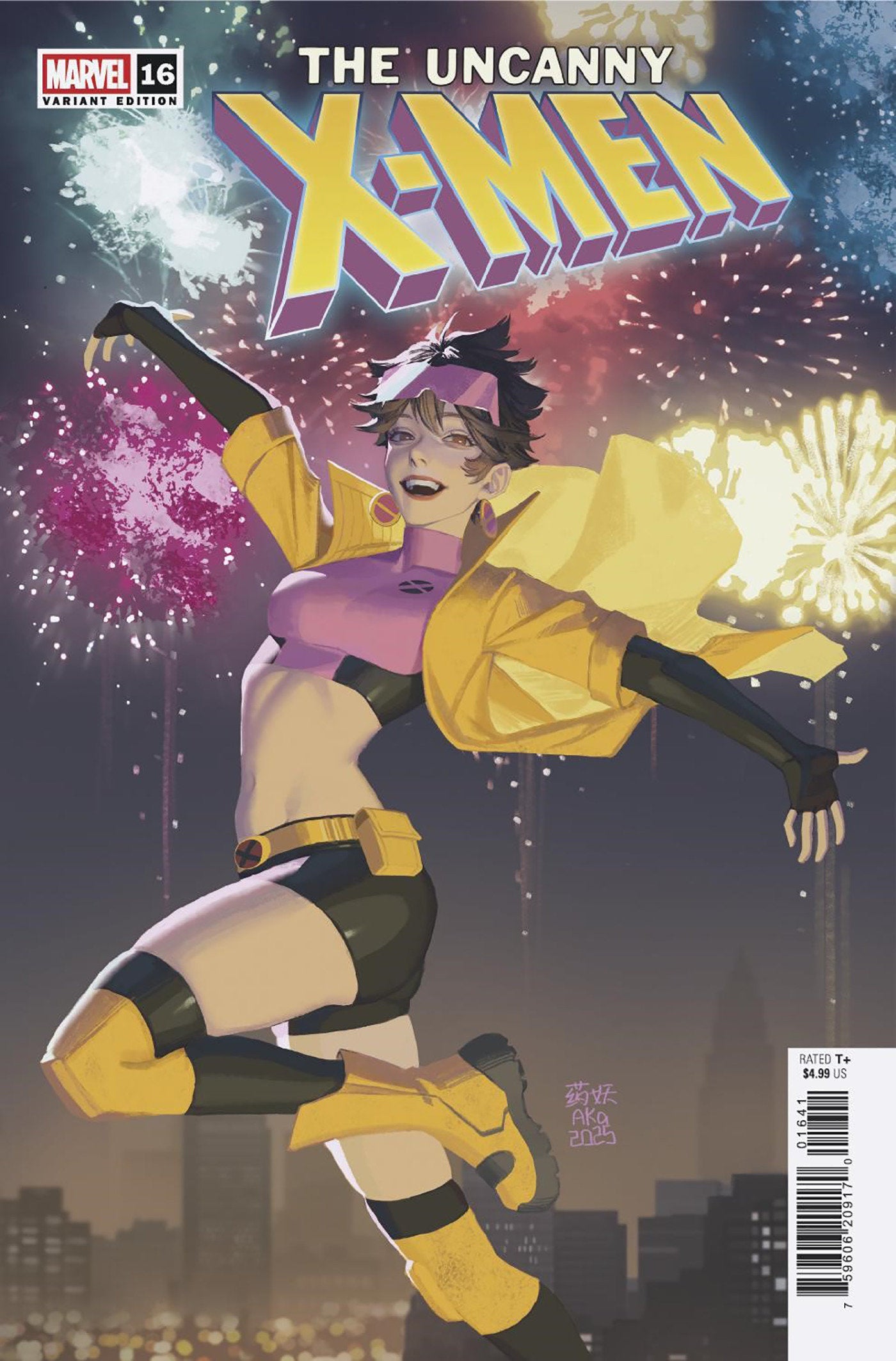 Uncanny X-Men #16 Aka Jubilee Variant Vol 6 (2025) Marvel Comics Uncanny X-Men #16 Aka Jubilee Variant Vol 6 (2025) Marvel Comics