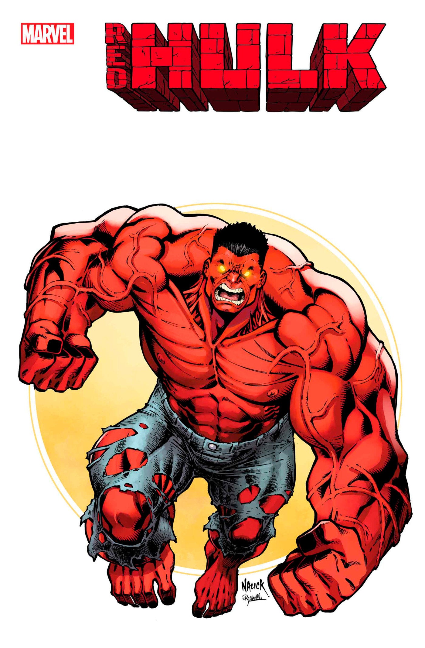 Red Hulk #1 Todd Nauck Iconic Variant (2025) Marvel Comics – Comic