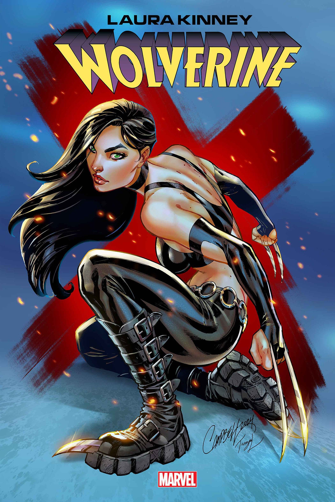 Laura Kinney Wolverine #1 - J Scott Campbell Variant (2024