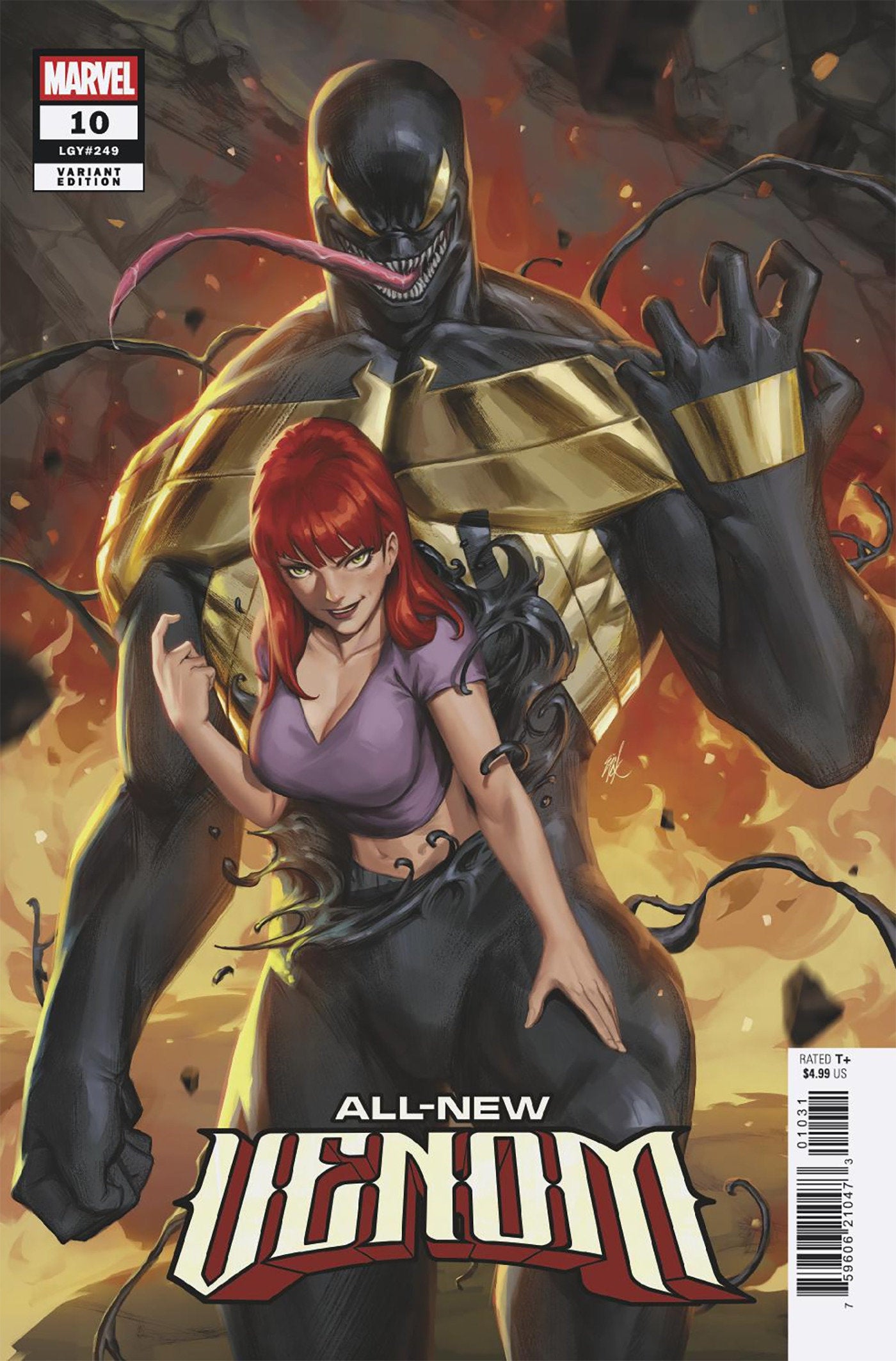 All New Venom #10 Ejikure Venom Variant (2025) Marvel Comics