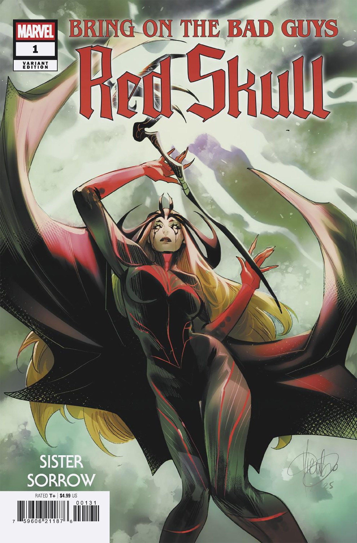 Bring On The Bad Guys: Red Skull #1 Mirka Andolfo Sister Sorrow