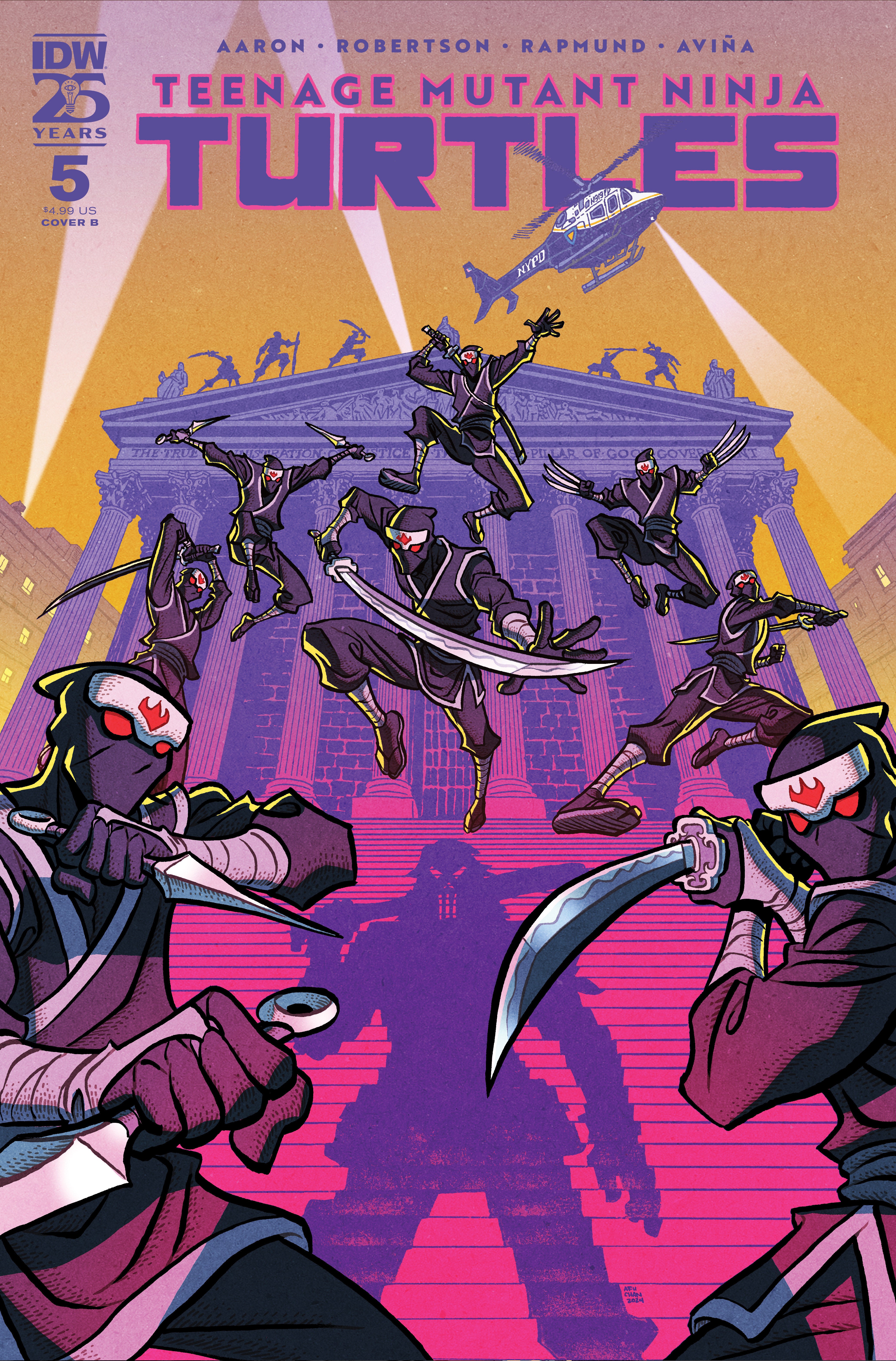 Teenage Mutant Ninja Turtles #5 Variant B (Chan) Vol 6 (2025) IDW