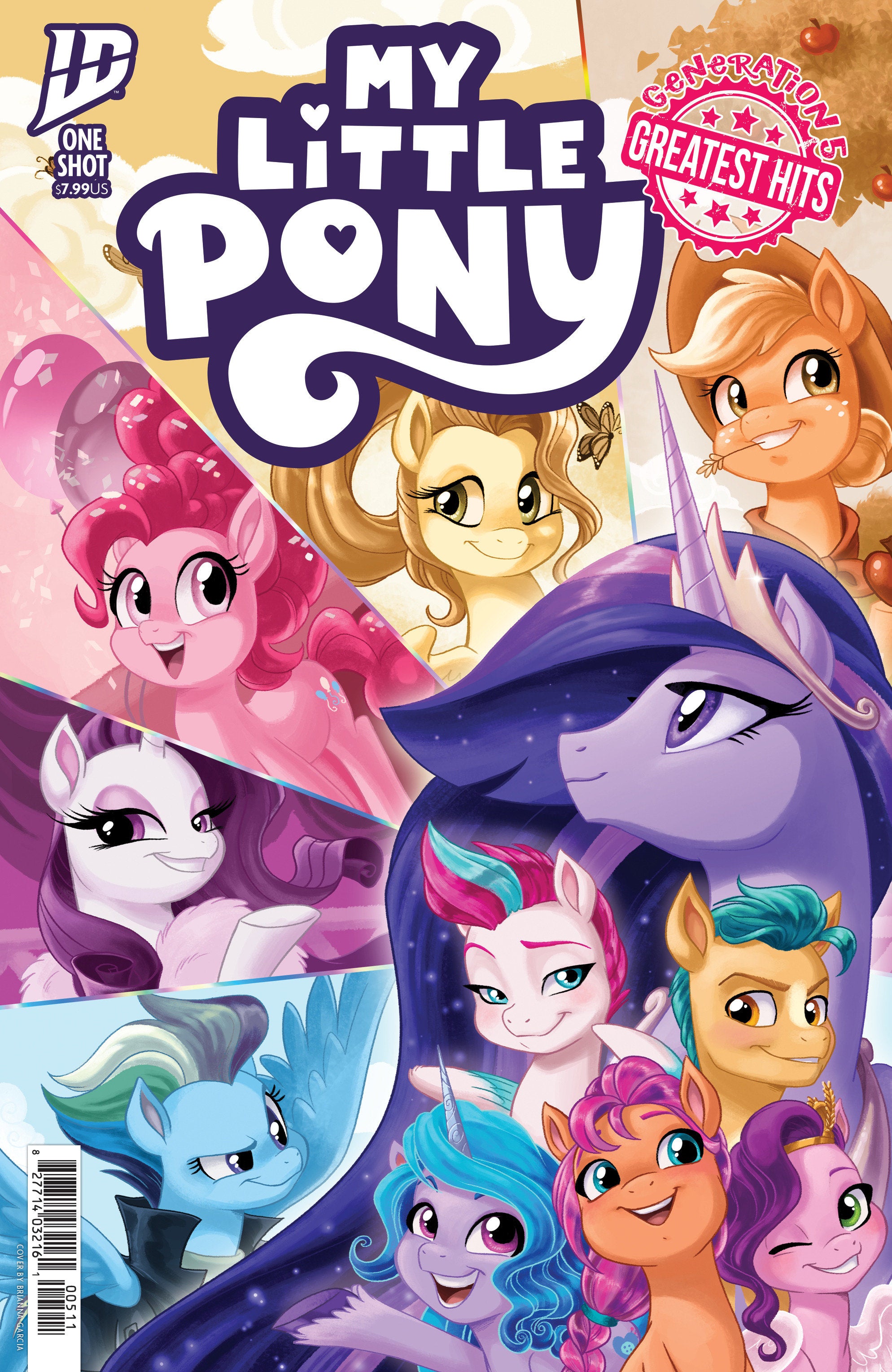 My Little Pony: Generation 5 Greatest Hits Cover A (Garcia) (2025