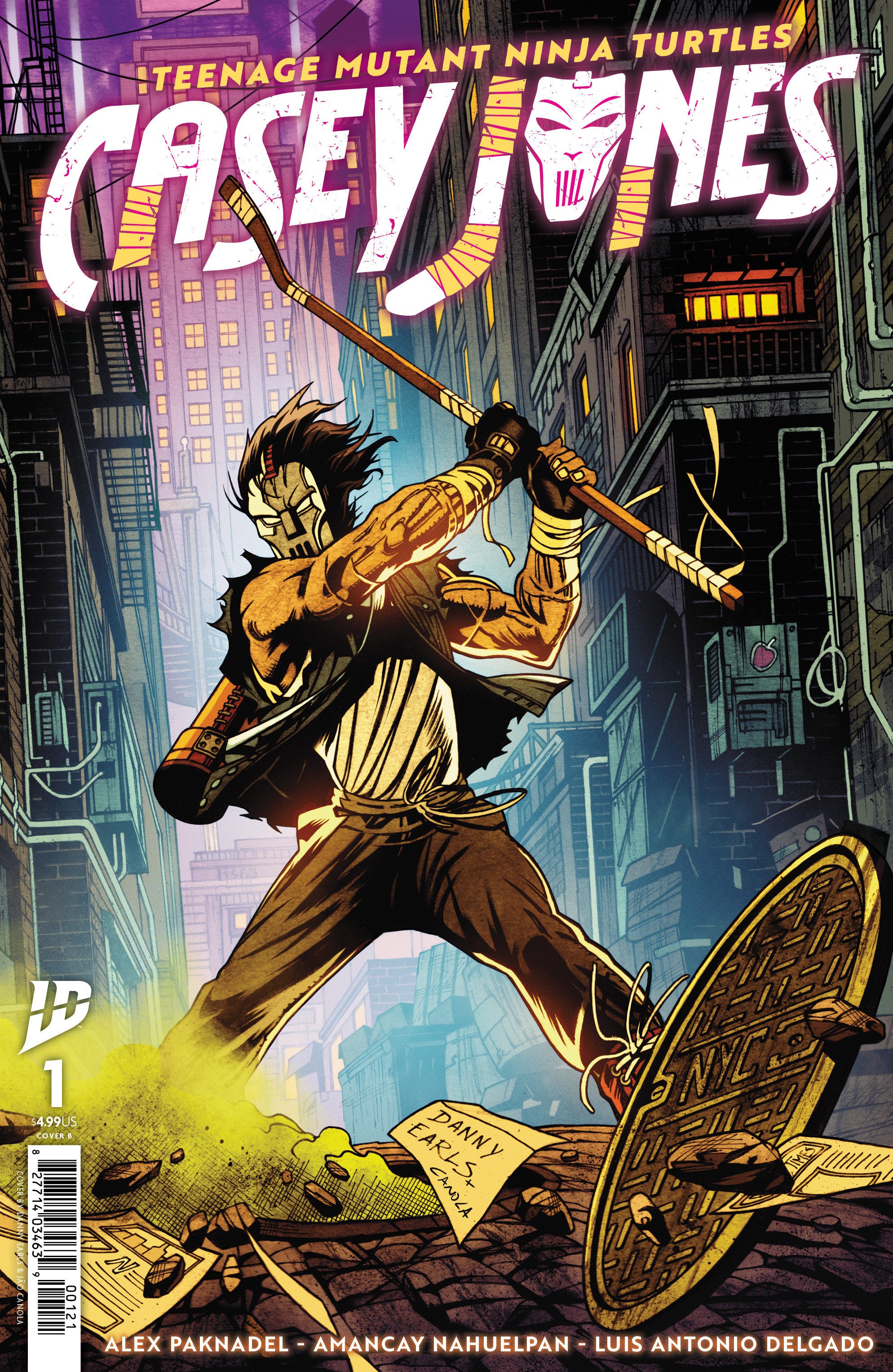 Teenage Mutant Ninja Turtles: Casey Jones #1 Variant B (Earls