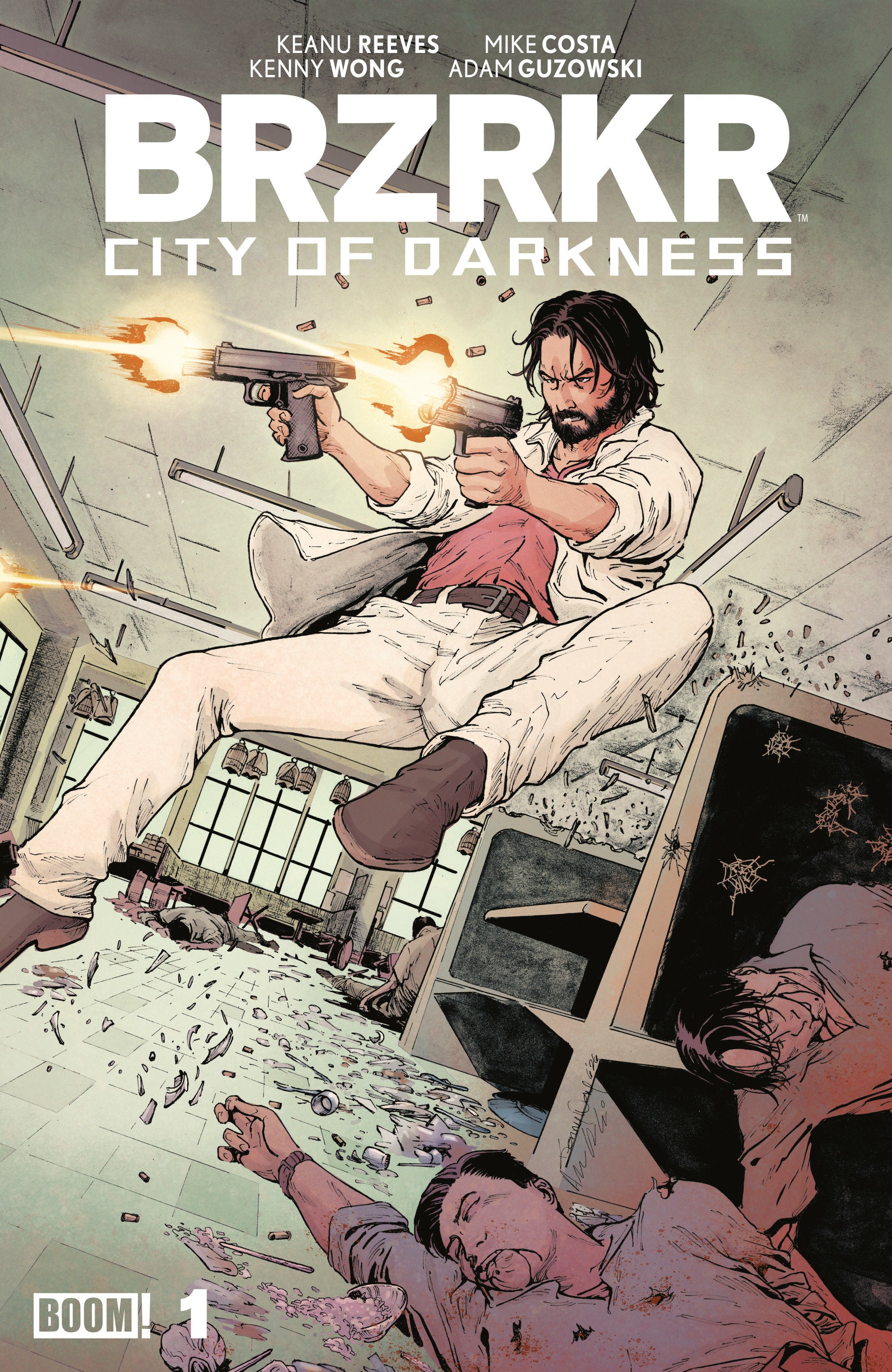 アメコミリーフ BRZRKR #1 CGC 9.8 BRZRKR: City Of Darkness #1 C Foil Variant (Dressed, Foil, Wong