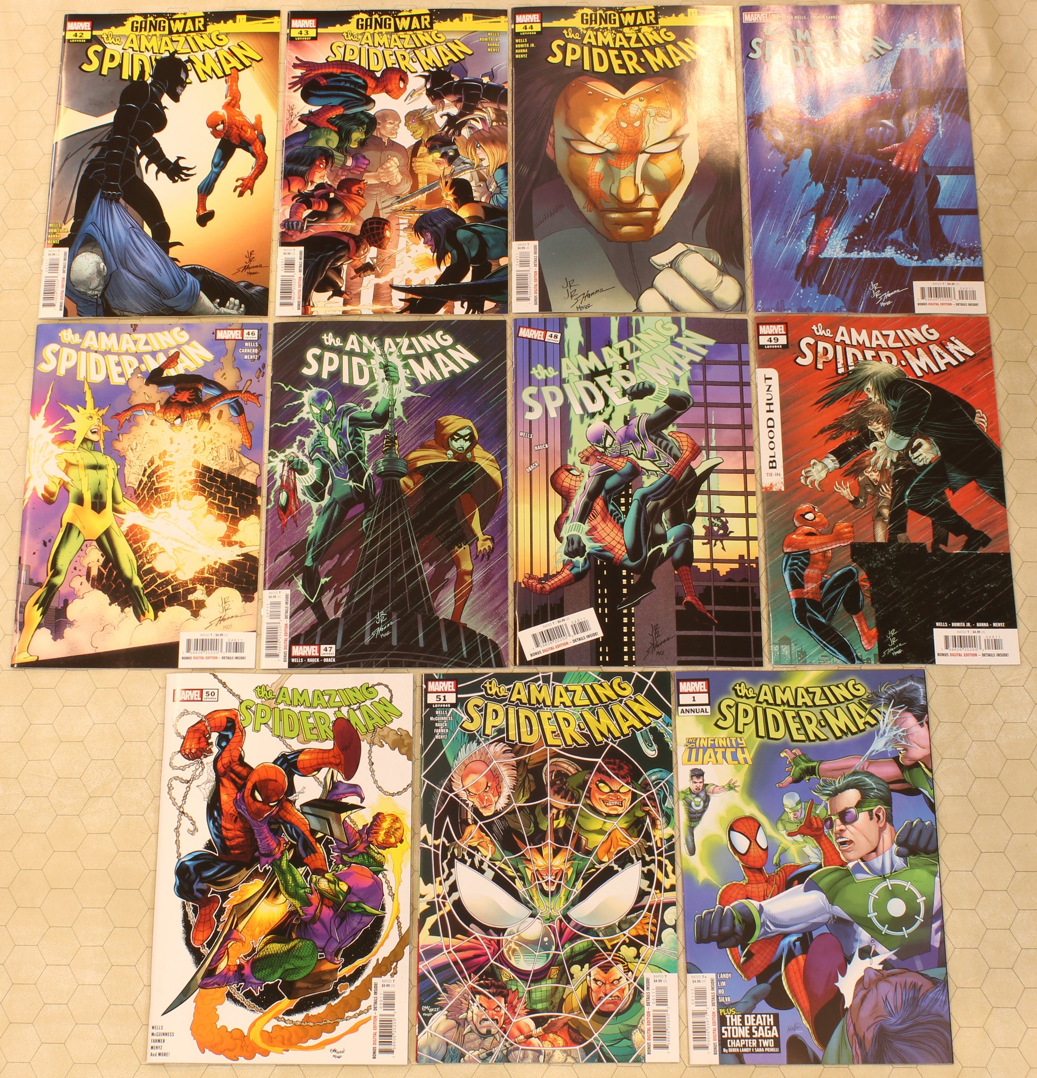 アメコミ Spider man ♯1  〜 ♯6    6冊セット アメコミ Spider man ♯1 〜 ♯6 6冊セット アメコミ Spider man ♯1