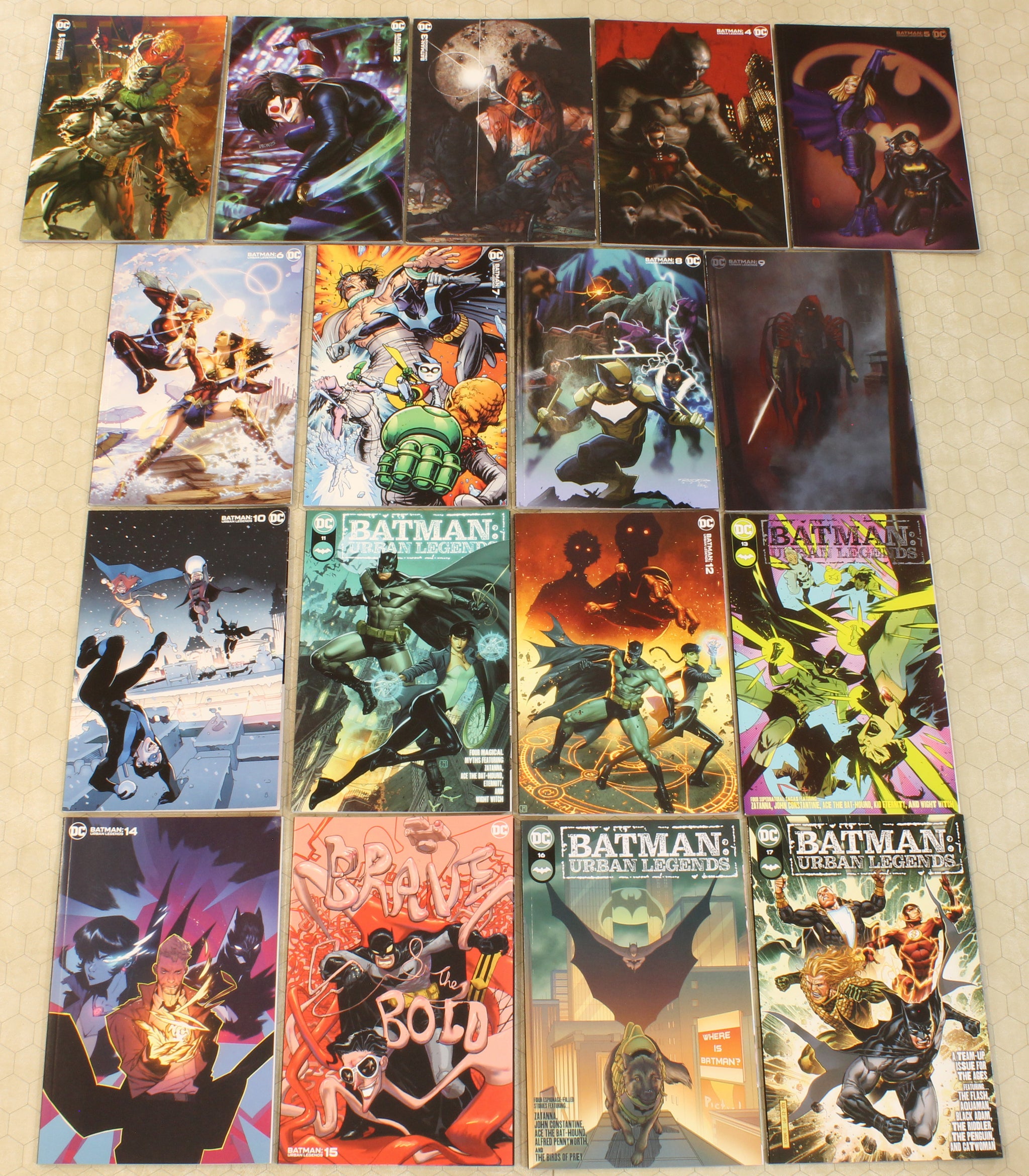 BATMAN URBAN LEGENDS #1 - 17 (2021) SET NM (DC Comics) – Comic Fever
